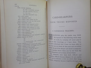 CARD-SHARPERS: THEIR TRICKS EXPOSED BY JEAN-EUGENE ROBERT-HOUDIN 1891