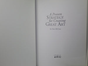 A PROVEN STRATEGY FOR CREATING GREAT ART BY DAN MCCAW (HARDCOVER, 2002)