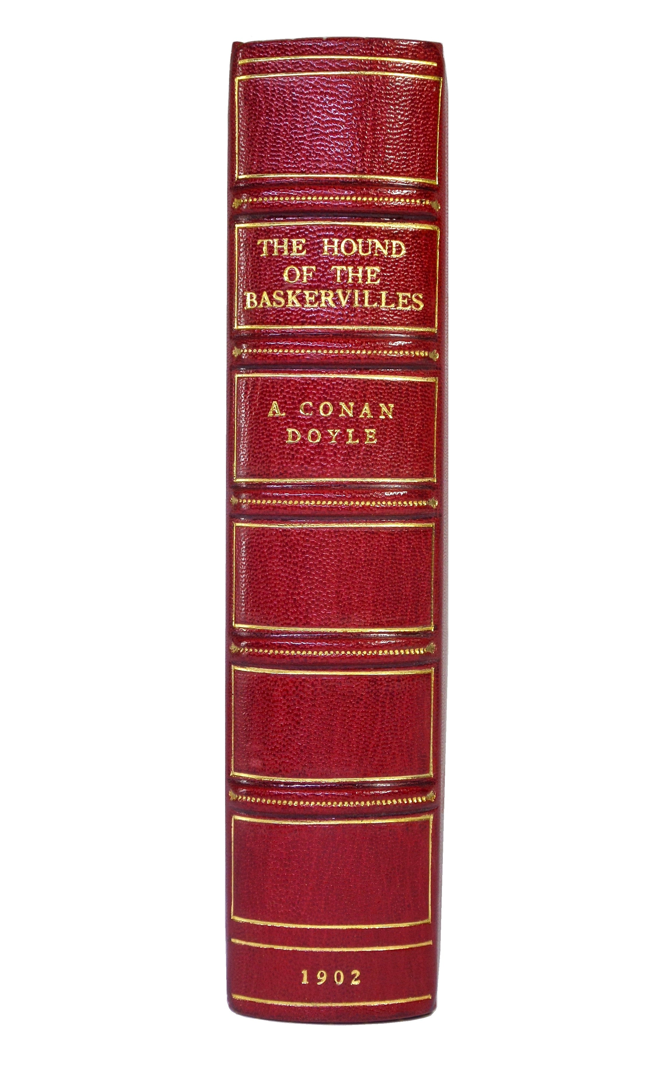 THE HOUND OF THE BASKERVILLES 1902 ARTHUR CONAN DOYLE FIRST EDITION FINE BINDING