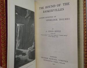 THE HOUND OF THE BASKERVILLES 1902 ARTHUR CONAN DOYLE FIRST EDITION FINE BINDING