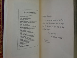 THE HOUND OF THE BASKERVILLES 1902 ARTHUR CONAN DOYLE FIRST EDITION FINE BINDING