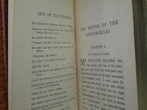 THE HOUND OF THE BASKERVILLES 1902 ARTHUR CONAN DOYLE FIRST EDITION FINE BINDING