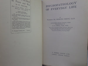 PSYCHOPATHOLOGY OF EVERYDAY LIFE BY SIGMUND FREUD 1920