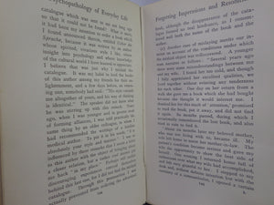 PSYCHOPATHOLOGY OF EVERYDAY LIFE BY SIGMUND FREUD 1920