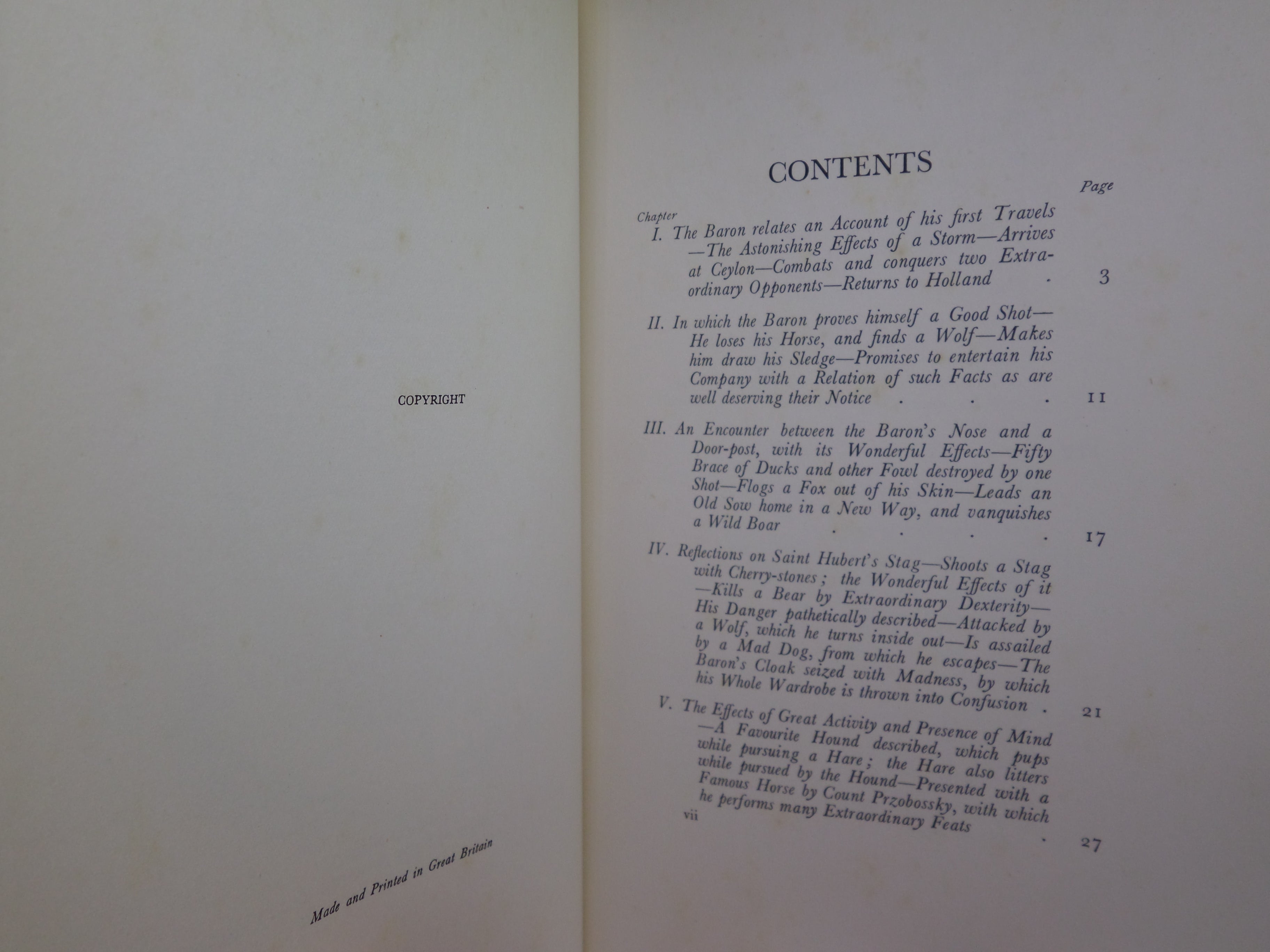 THE SURPRISING ADVENTURES OF BARON MUNCHAUSEN 1930 BAYNTUN FINE BINDING