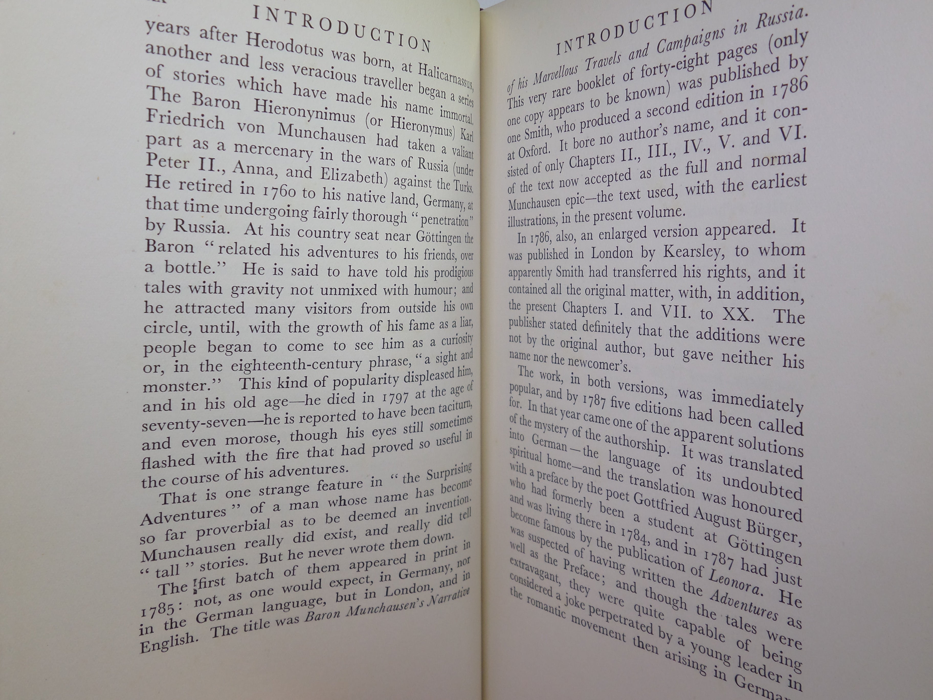 THE SURPRISING ADVENTURES OF BARON MUNCHAUSEN 1930 BAYNTUN FINE BINDING