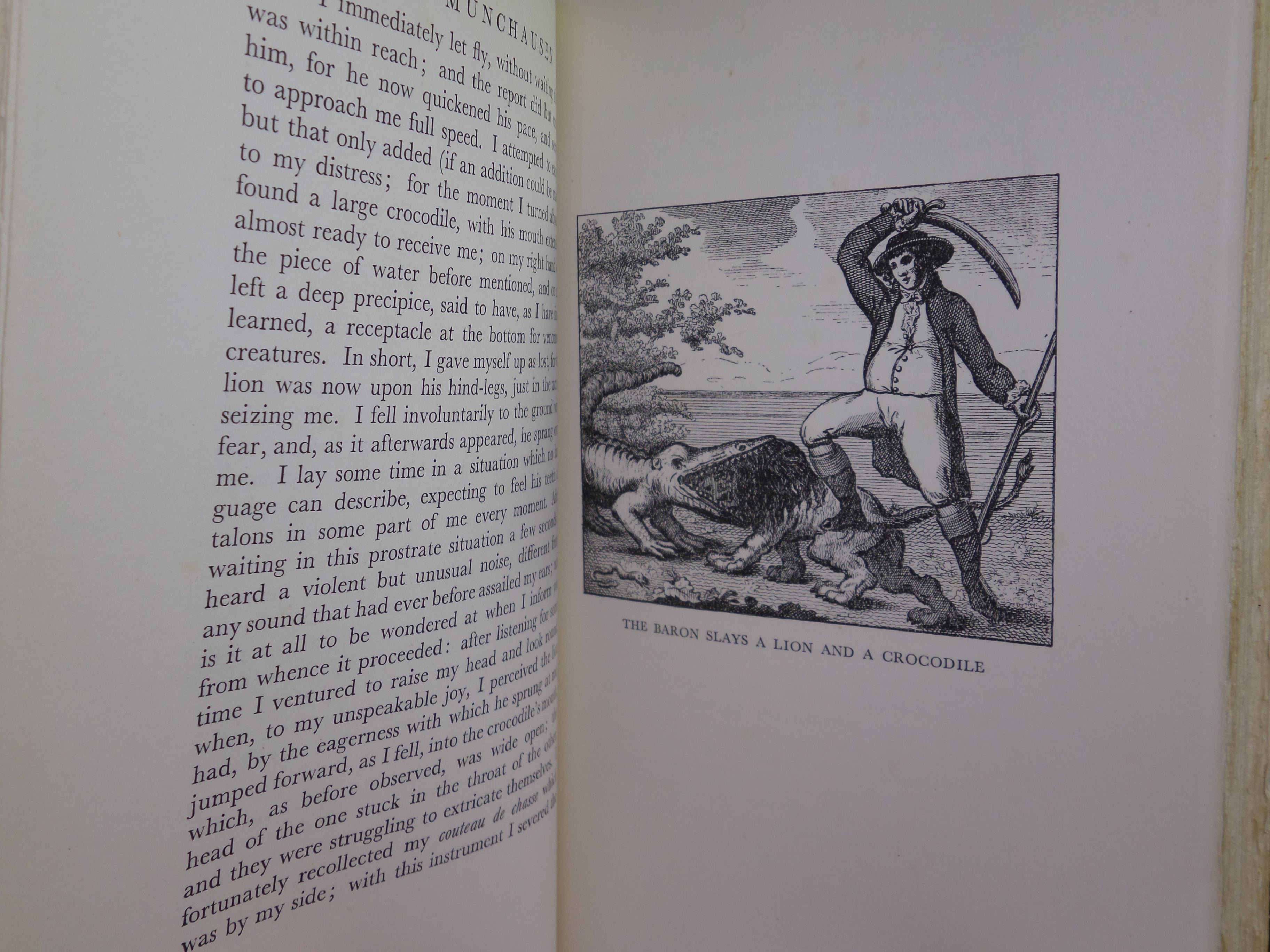 THE SURPRISING ADVENTURES OF BARON MUNCHAUSEN 1930 BAYNTUN FINE BINDING