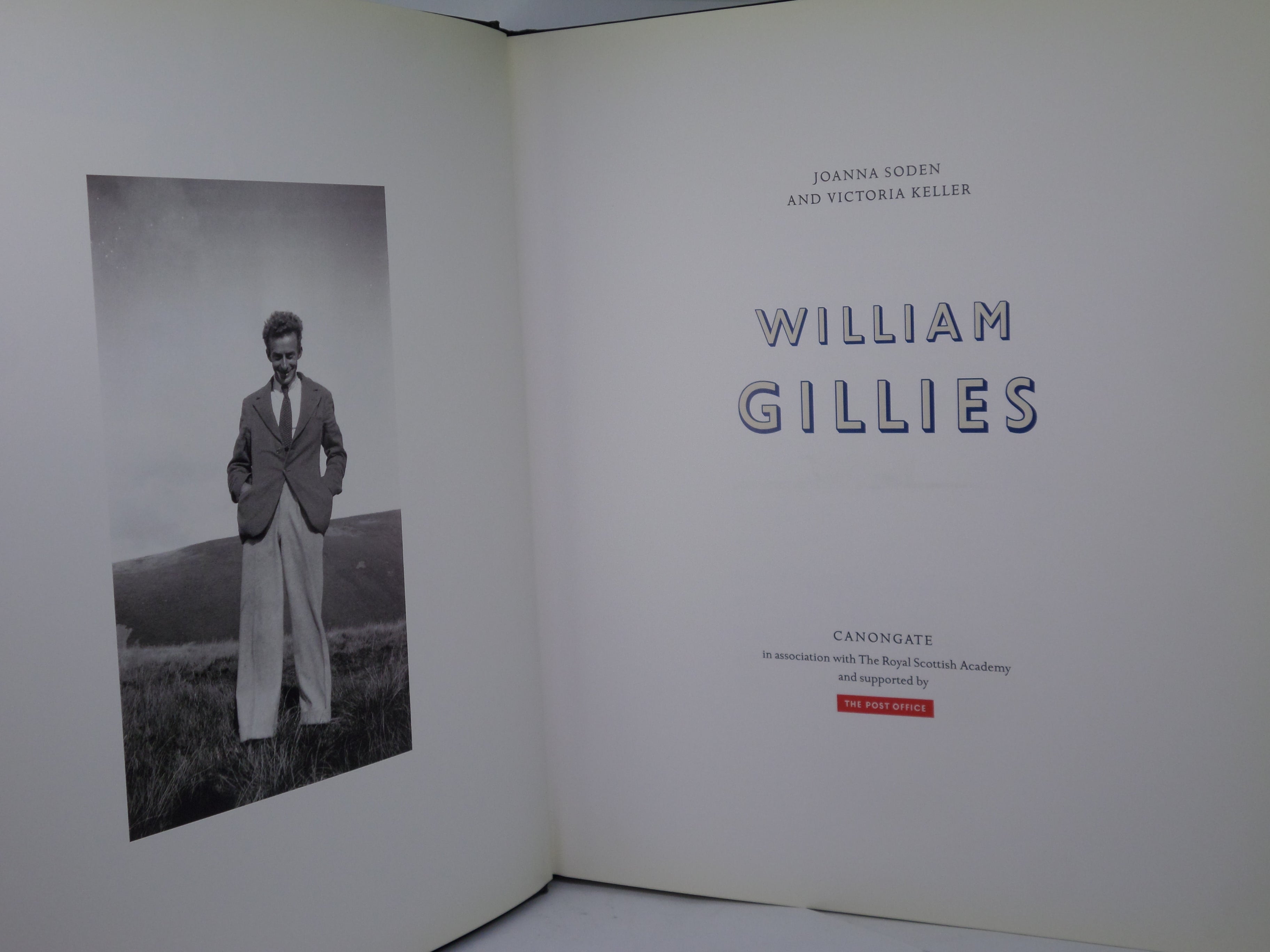 WILLIAM GILLIES BY JOANNA SODEN & VICTORIA KELLER 1998 FIRST EDITION HARDCOVER