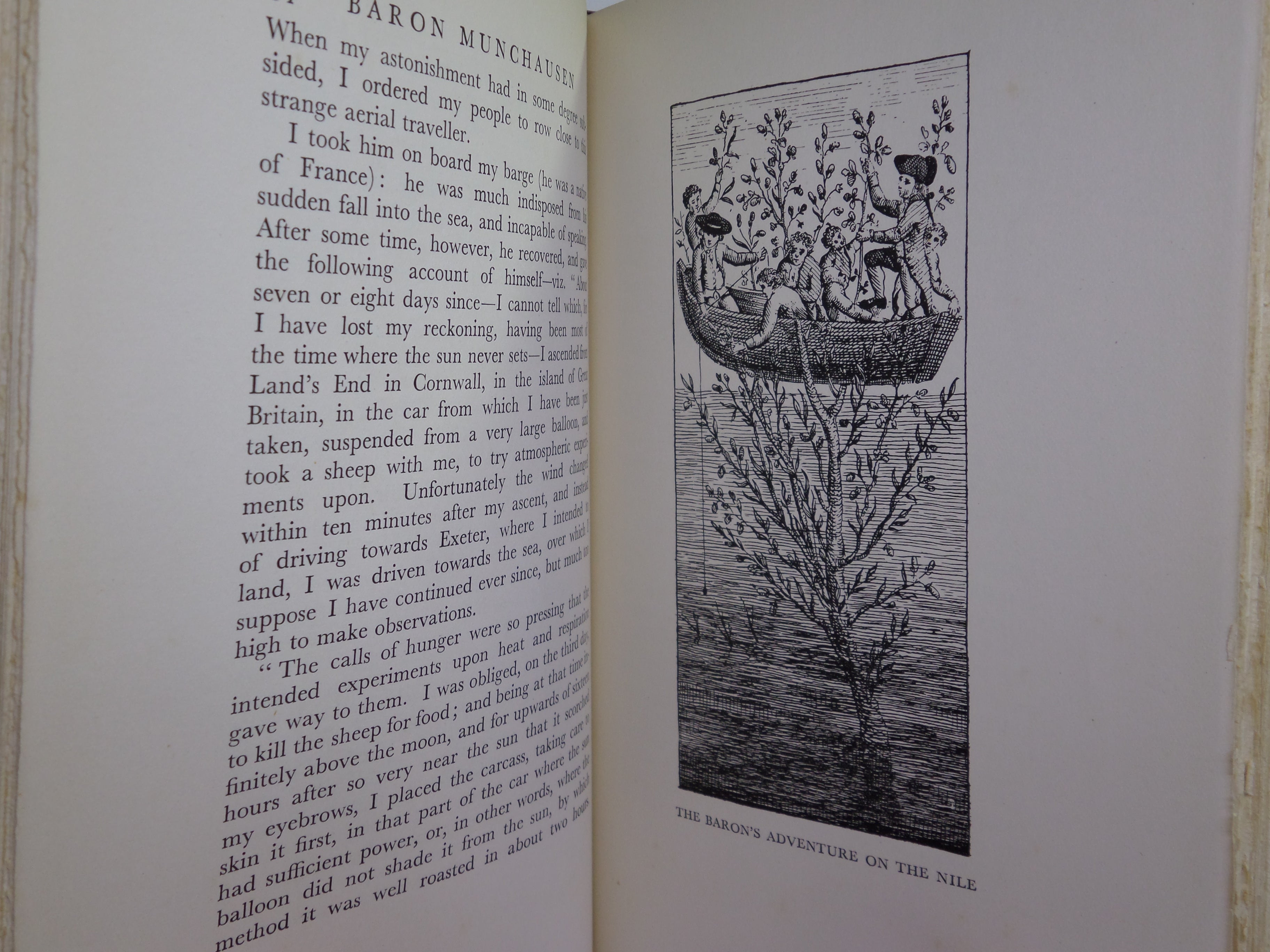 THE SURPRISING ADVENTURES OF BARON MUNCHAUSEN 1930 BAYNTUN FINE BINDING