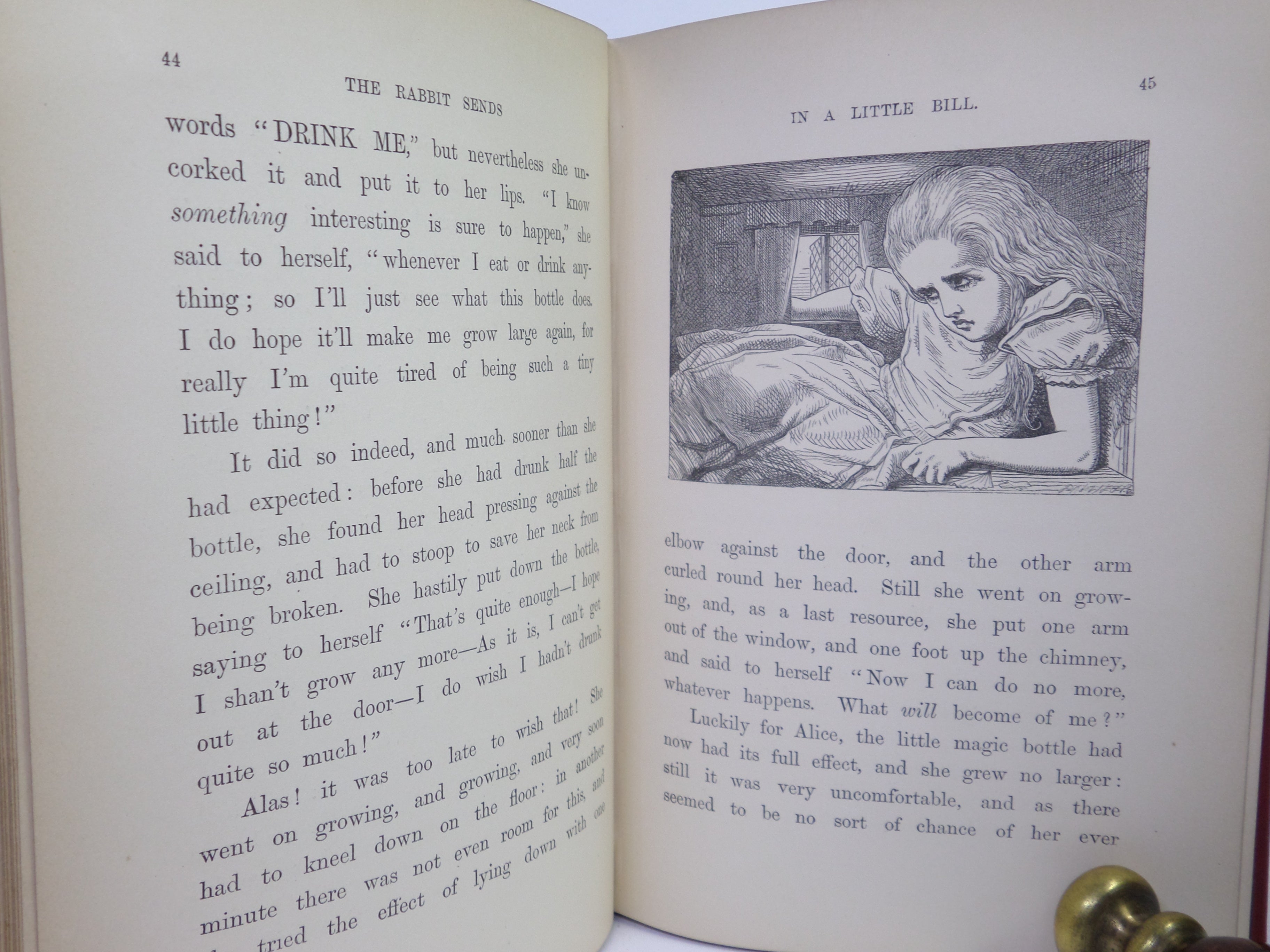 ALICE'S ADVENTURES IN WONDERLAND BY LEWIS CARROLL 1892