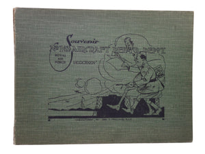 SOUVENIR NO.1(S) AIRCRAFT REPAIR DEPOT ROYAL AIR FORCE CARICATURES C.1917