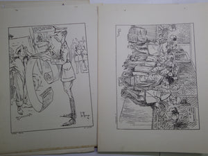 SOUVENIR NO.1(S) AIRCRAFT REPAIR DEPOT ROYAL AIR FORCE CARICATURES C.1917