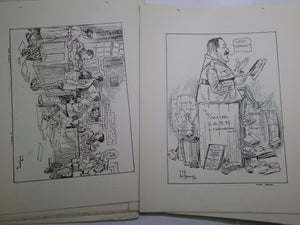 SOUVENIR NO.1(S) AIRCRAFT REPAIR DEPOT ROYAL AIR FORCE CARICATURES C.1917