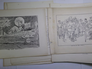 SOUVENIR NO.1(S) AIRCRAFT REPAIR DEPOT ROYAL AIR FORCE CARICATURES C.1917