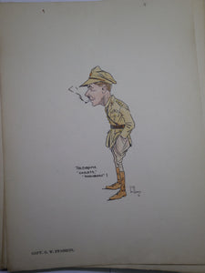 SOUVENIR NO.1(S) AIRCRAFT REPAIR DEPOT ROYAL AIR FORCE CARICATURES C.1917