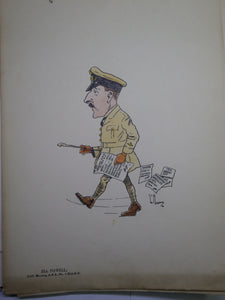 SOUVENIR NO.1(S) AIRCRAFT REPAIR DEPOT ROYAL AIR FORCE CARICATURES C.1917