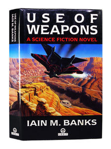 USE OF WEAPONS BY IAIN M. BANKS 1990 FIRST EDITION HARDCOVER