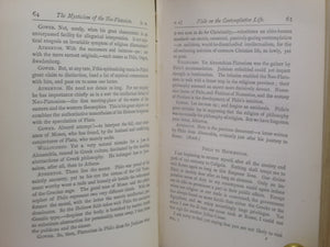 HOURS WITH THE MYSTICS BY ROBERT ALFRED VAUGHAN 1888 FIFTH EDITION