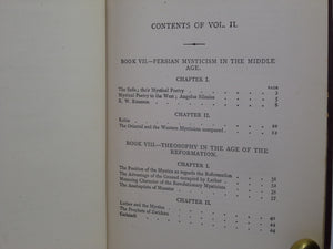 HOURS WITH THE MYSTICS BY ROBERT ALFRED VAUGHAN 1888 FIFTH EDITION