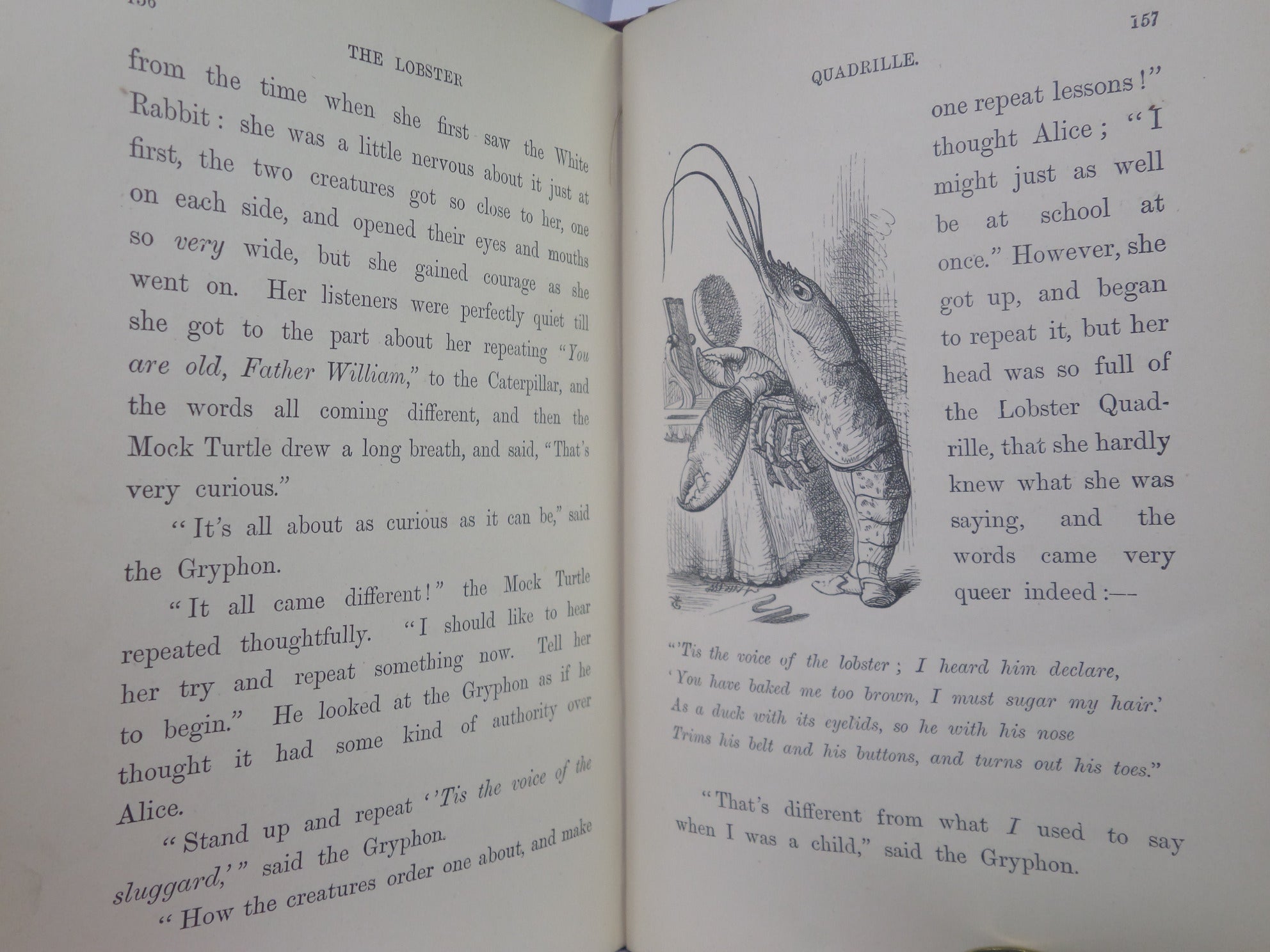 ALICE'S ADVENTURES IN WONDERLAND BY LEWIS CARROLL 1876