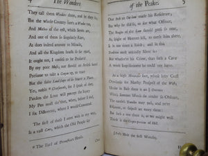 THE WONDERS OF THE PEAKE BY CHARLES COTTON 1683 SECOND EDITION