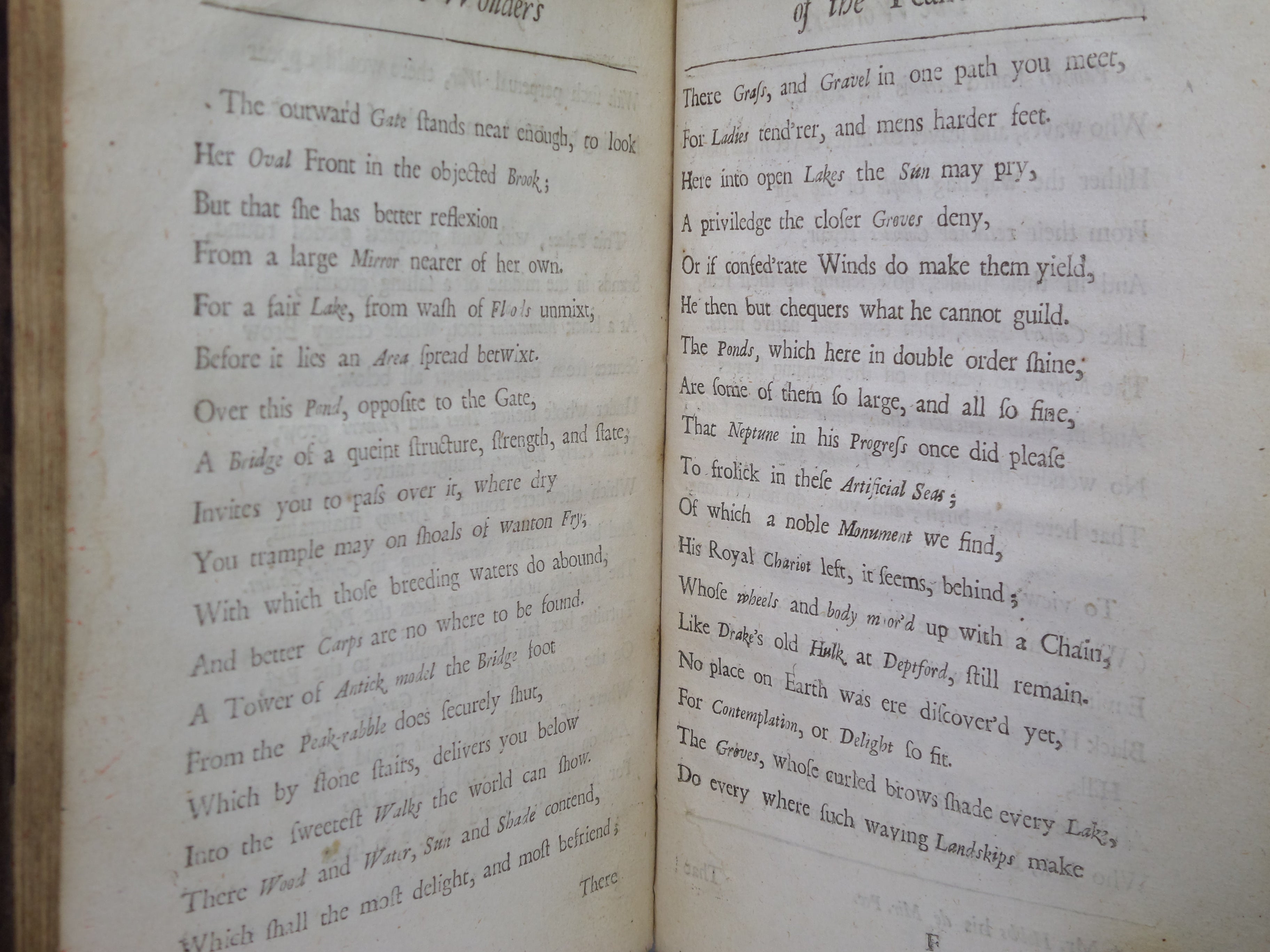 THE WONDERS OF THE PEAKE BY CHARLES COTTON 1683 SECOND EDITION