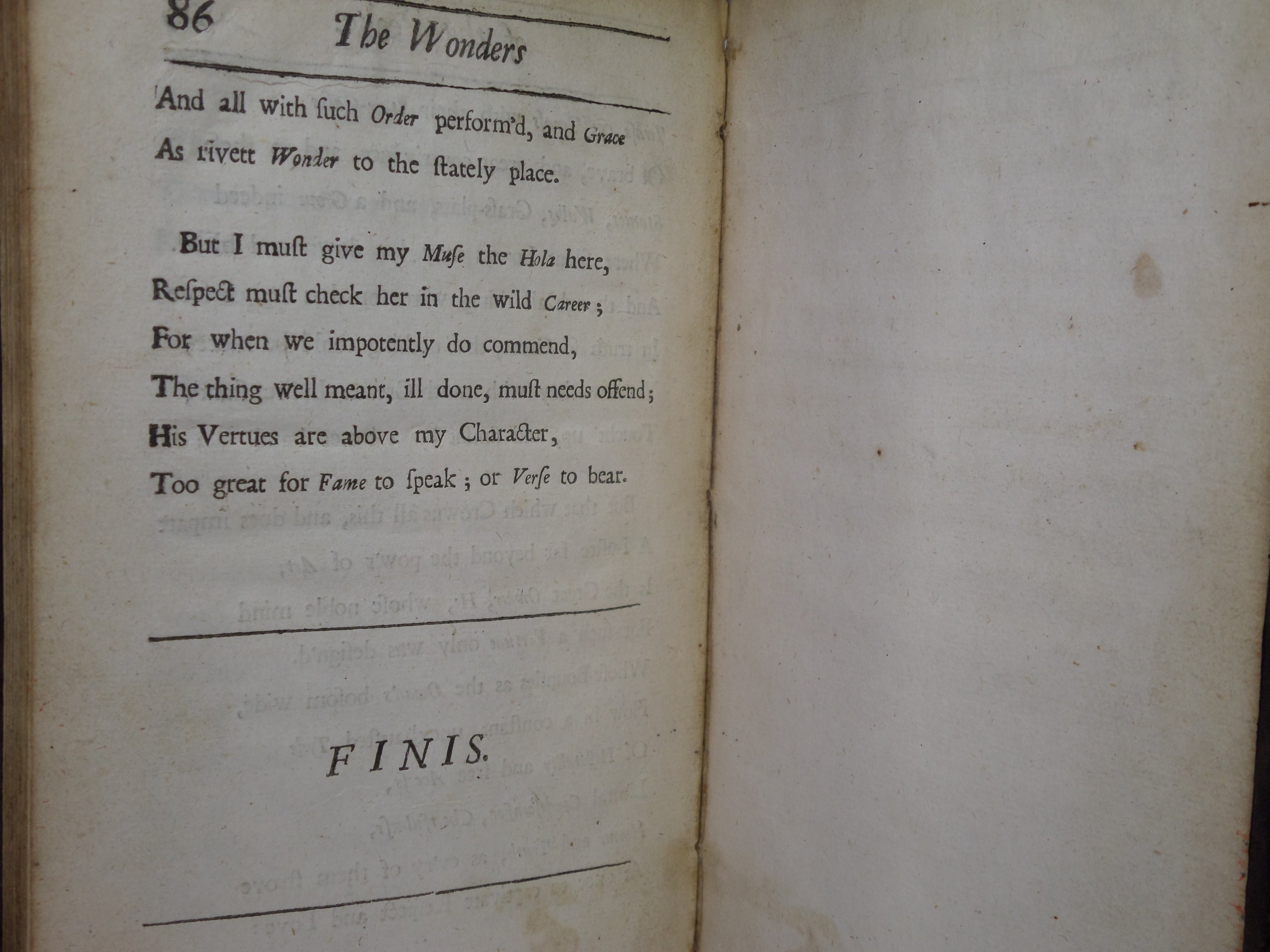 THE WONDERS OF THE PEAKE BY CHARLES COTTON 1683 SECOND EDITION