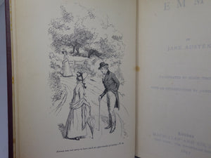 EMMA BY JANE AUSTEN 1897 ILLUSTARTED BY HUGH THOMSON