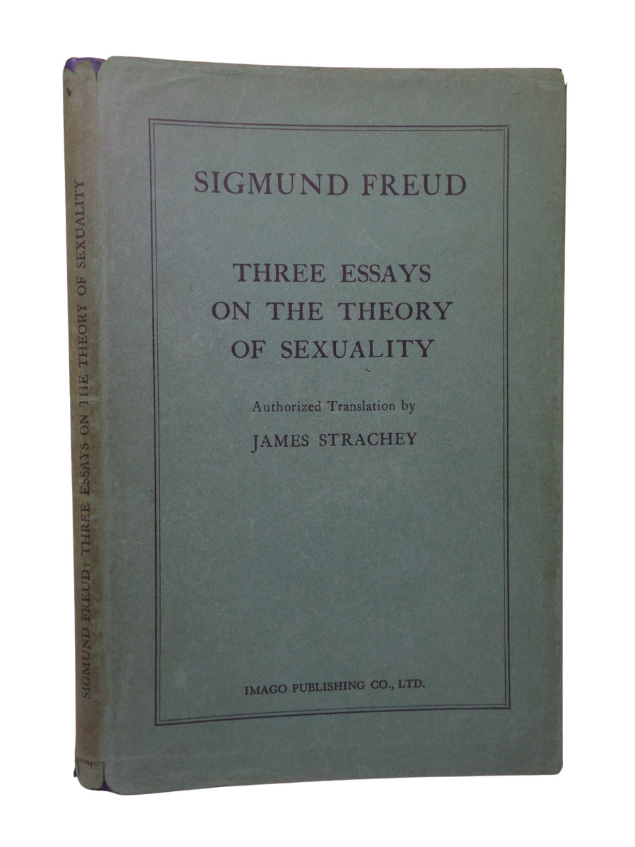 THREE ESSAYS ON THE THEORY OF SEXUALITY BY SIGMUND FREUD 1949 FIRST ED – MFR Rare Books