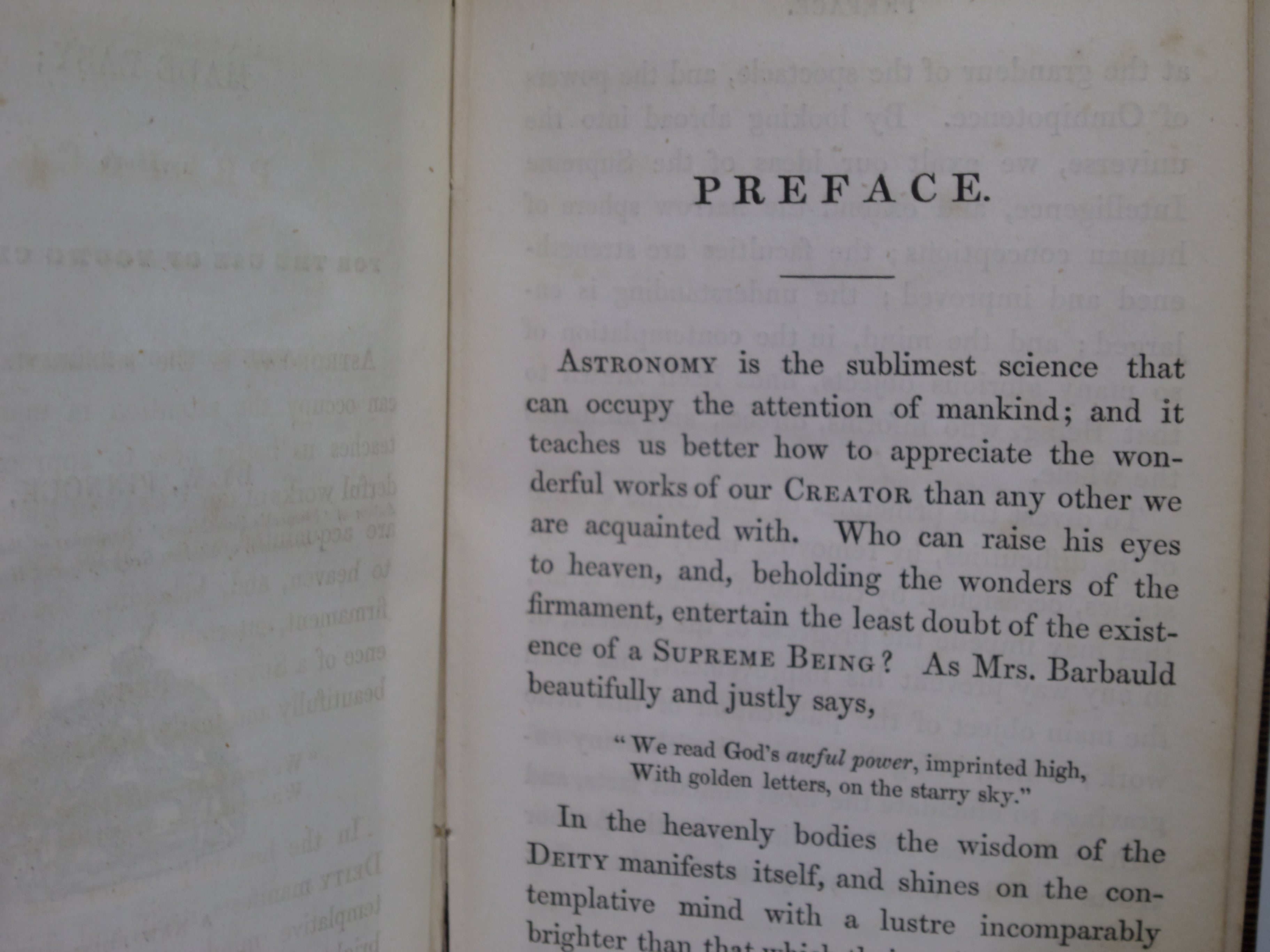 ASTRONOMY MADE EASY; INTENDED FOR USE OF YOUNG CHILDREN BY W. PINNOCK C.1850