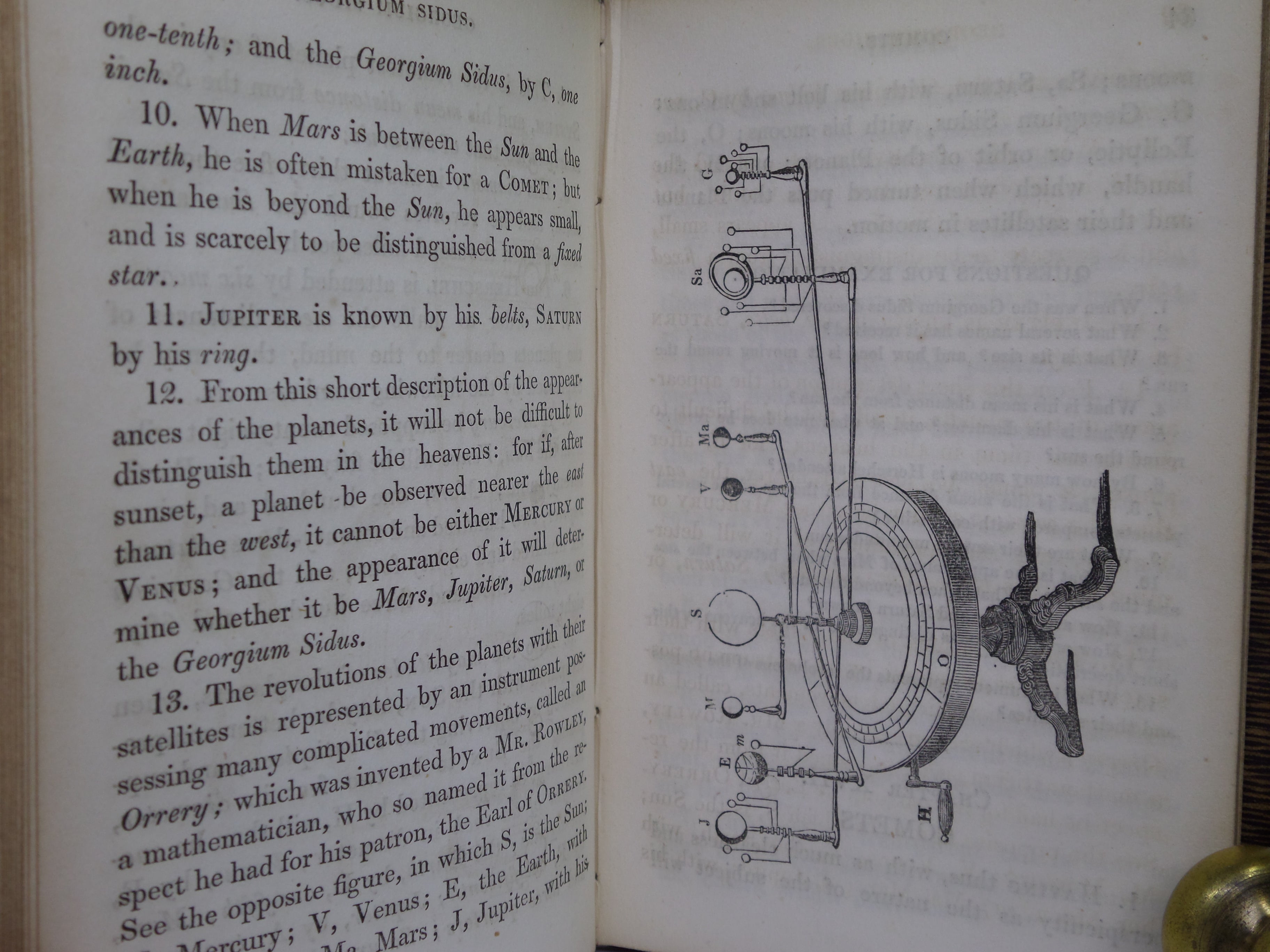 ASTRONOMY MADE EASY; INTENDED FOR USE OF YOUNG CHILDREN BY W. PINNOCK C.1850