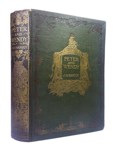 PETER AND WENDY BY J.M. BARRIE ILLUSTRATED BY F.D. BEDFORD 1911 FIRST EDITION