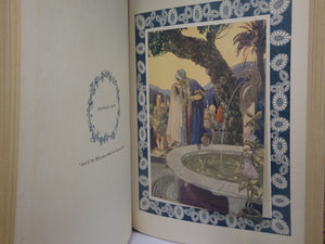 THE RUBAIYAT OF OMAR KHAYYAM 1913 FINE MOROCCO BINDING, ILLUSTRATED BY RENE BULL