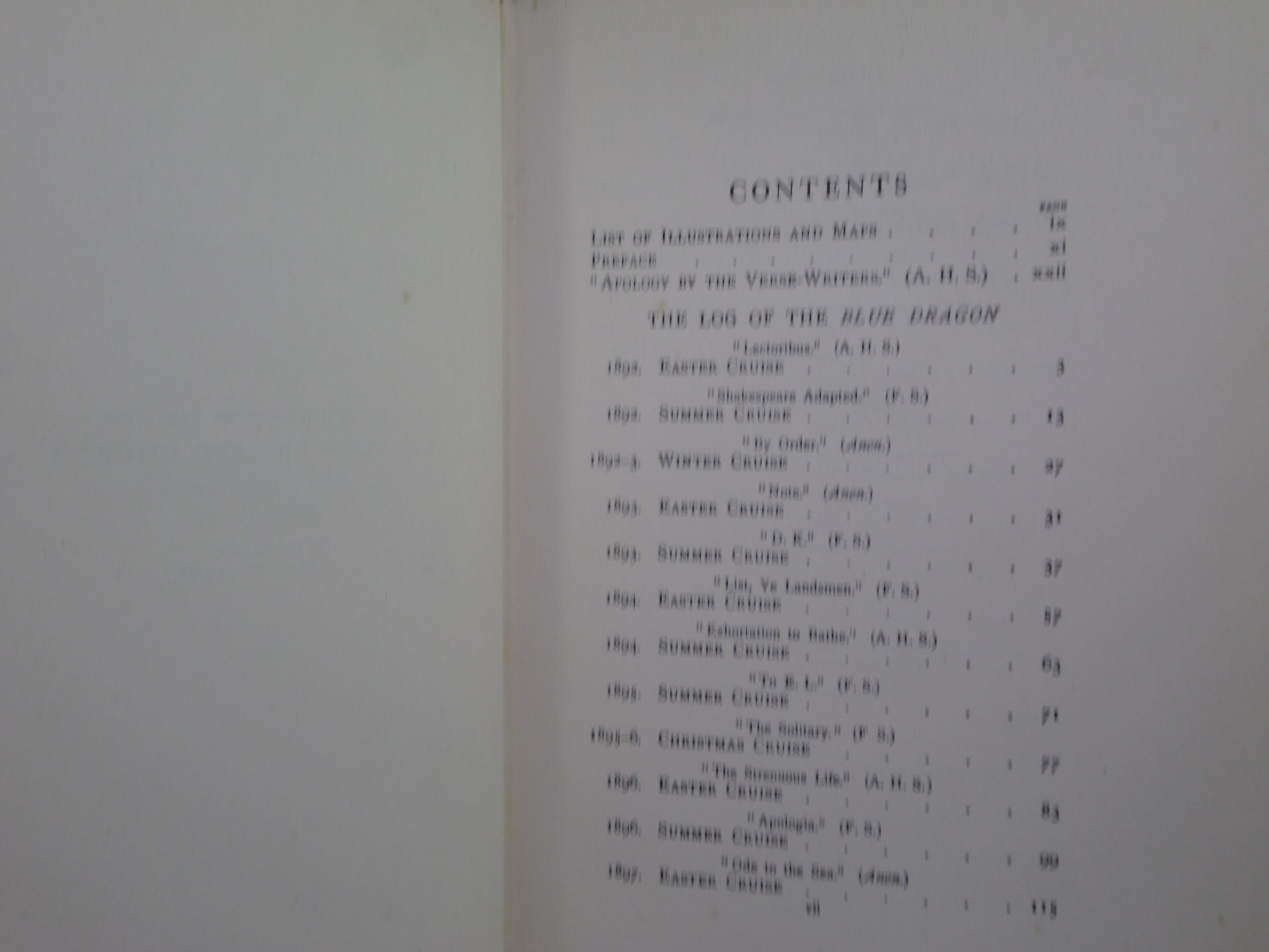 THE LOG OF THE 'BLUE DRAGON' 1892-1904 BY C.C. LYNAM 1908 SECOND EDITION