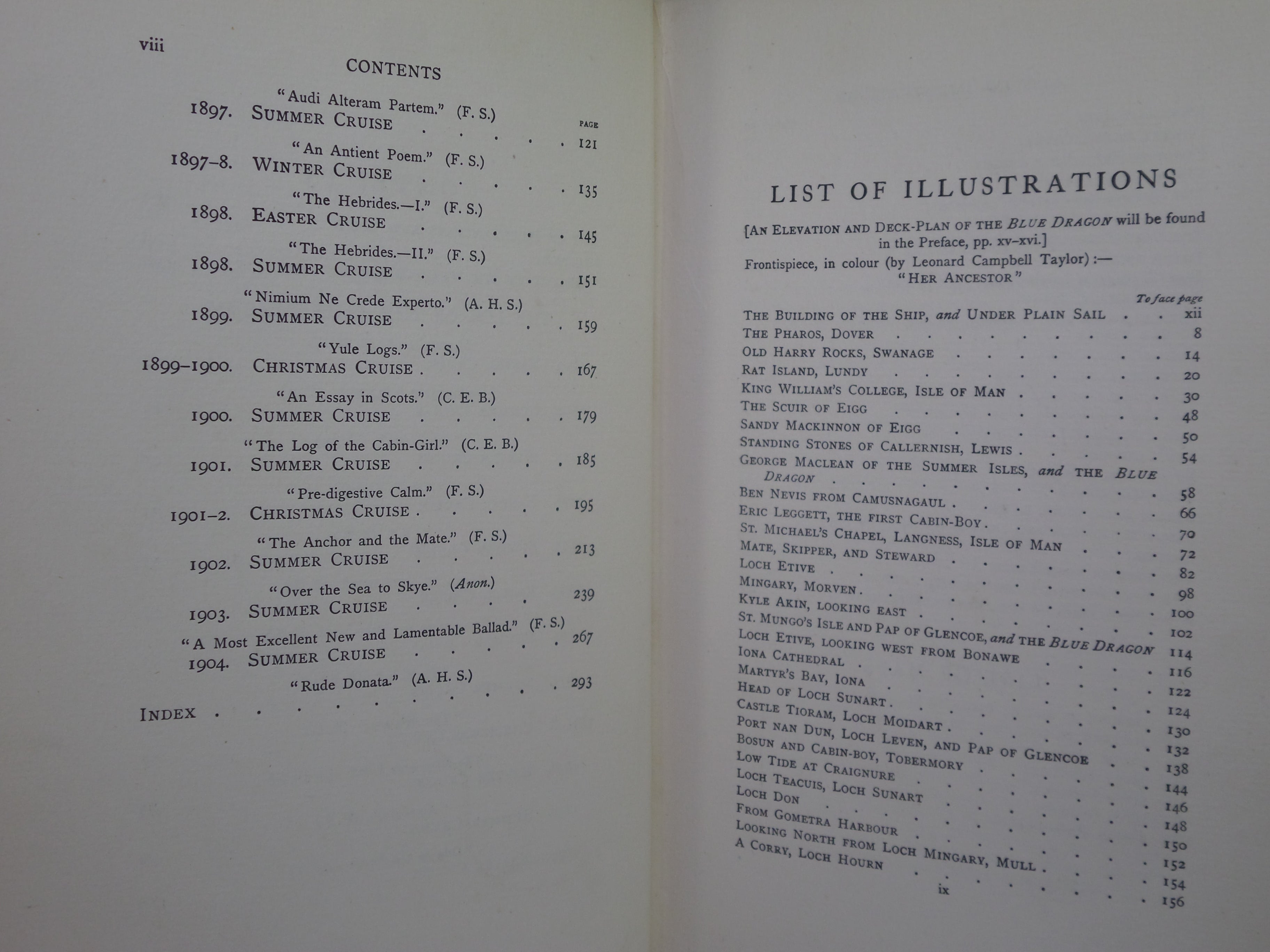 THE LOG OF THE 'BLUE DRAGON' 1892-1904 BY C.C. LYNAM 1908 SECOND EDITION