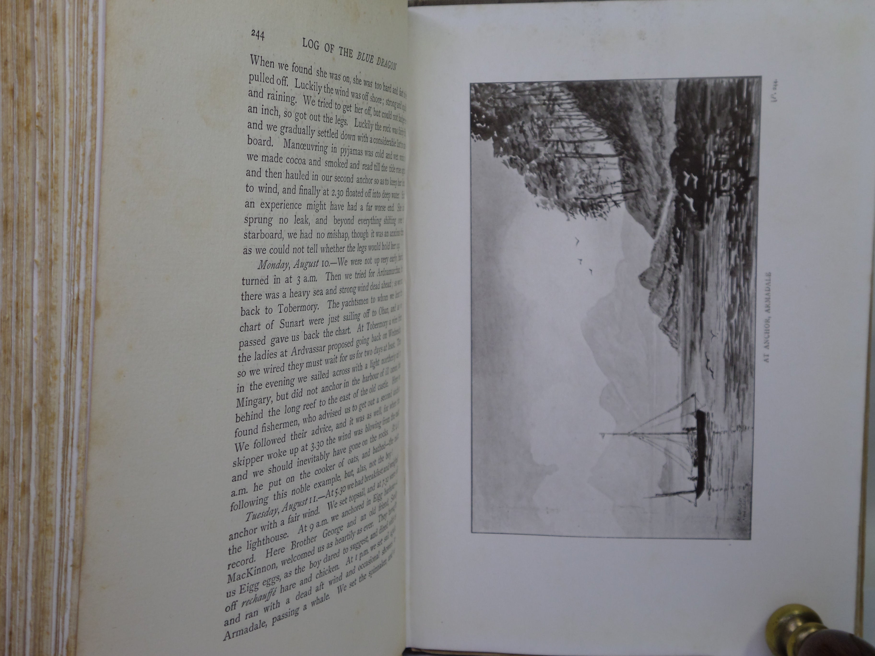THE LOG OF THE 'BLUE DRAGON' 1892-1904 BY C.C. LYNAM 1908 SECOND EDITION
