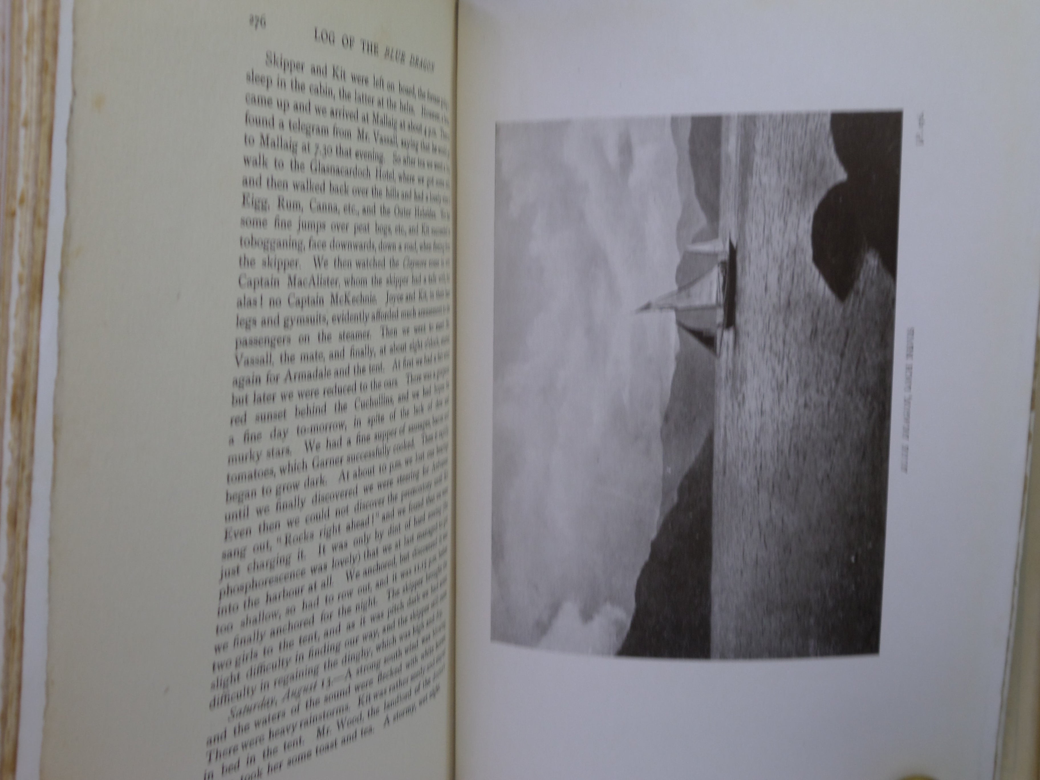 THE LOG OF THE 'BLUE DRAGON' 1892-1904 BY C.C. LYNAM 1908 SECOND EDITION