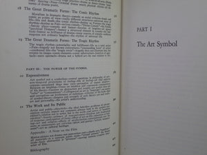 FEELING AND FORM: A THEORY OF ART BY SUSANNE K. LANGER 1979