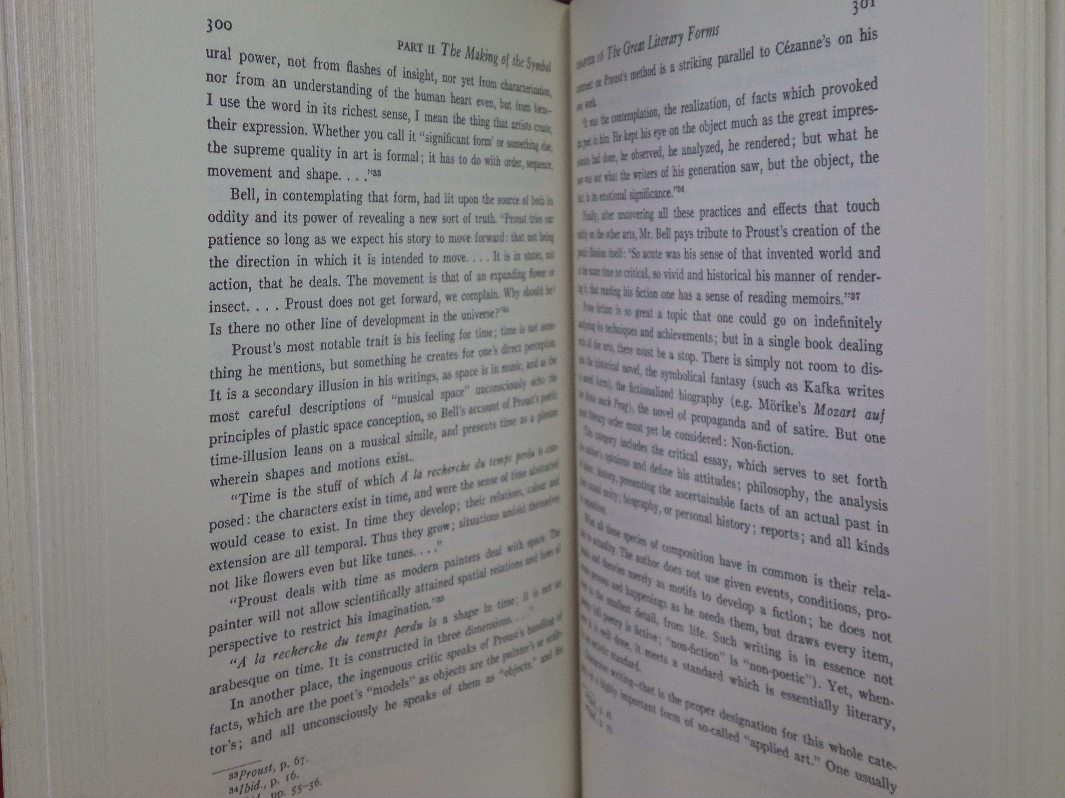 FEELING AND FORM: A THEORY OF ART BY SUSANNE K. LANGER 1979