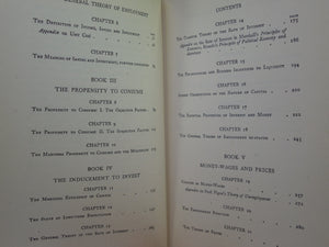 THE GENERAL THEORY OF EMPLOYMENT INTEREST AND MONEY BY JOHN MAYNARD KEYNES 1949