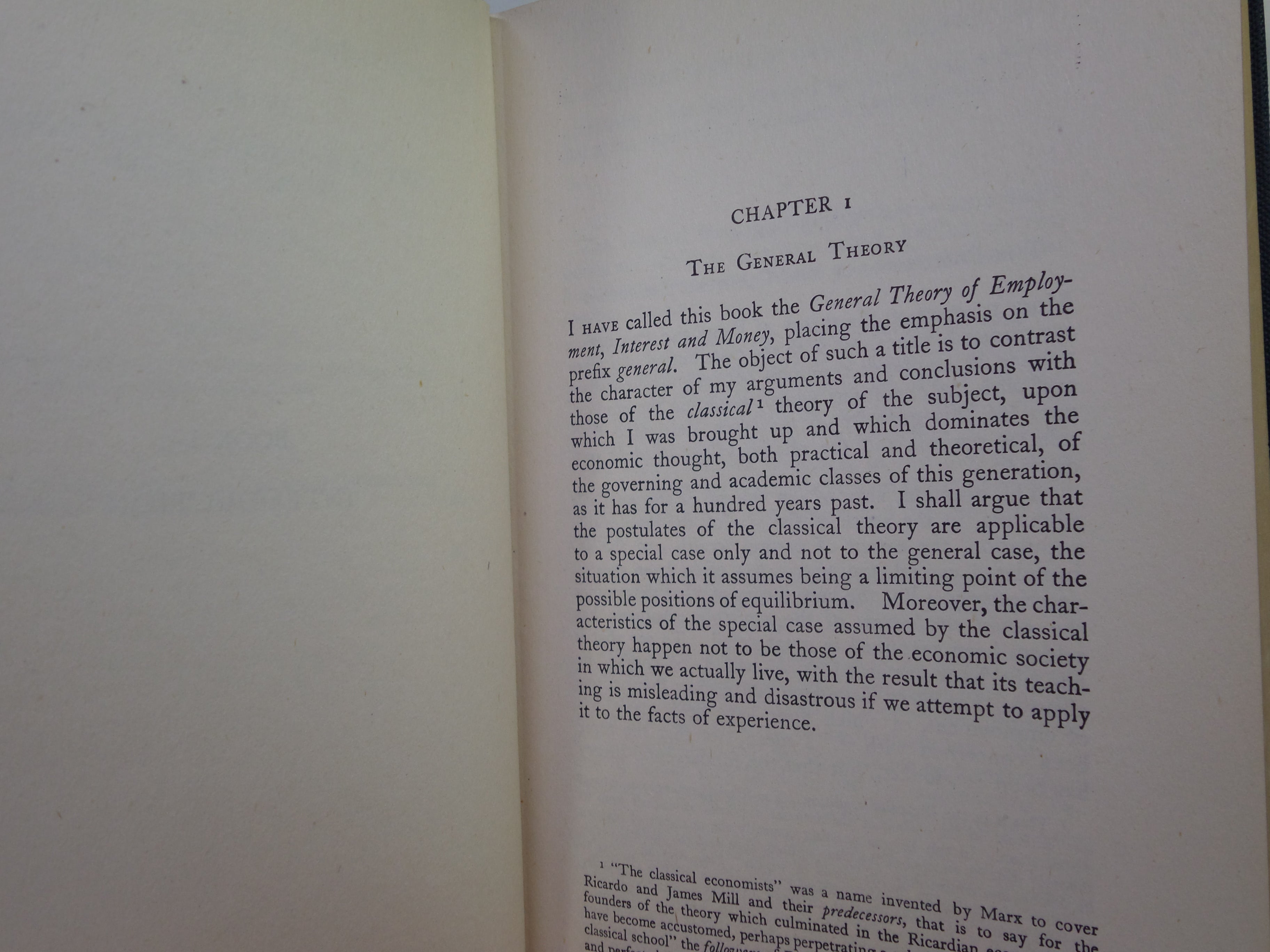 THE GENERAL THEORY OF EMPLOYMENT INTEREST AND MONEY BY JOHN MAYNARD KEYNES 1949