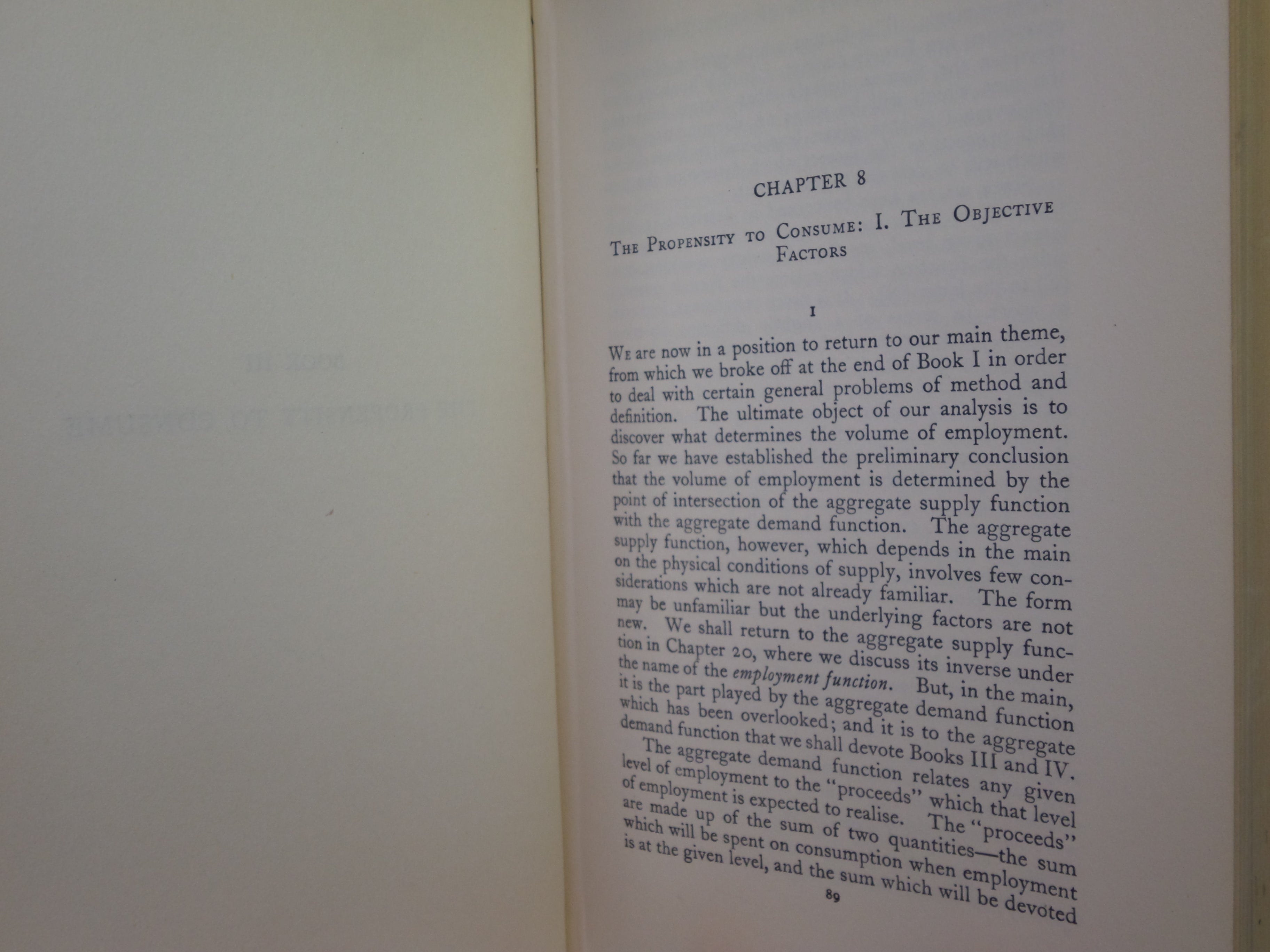 THE GENERAL THEORY OF EMPLOYMENT INTEREST AND MONEY BY JOHN MAYNARD KEYNES 1949