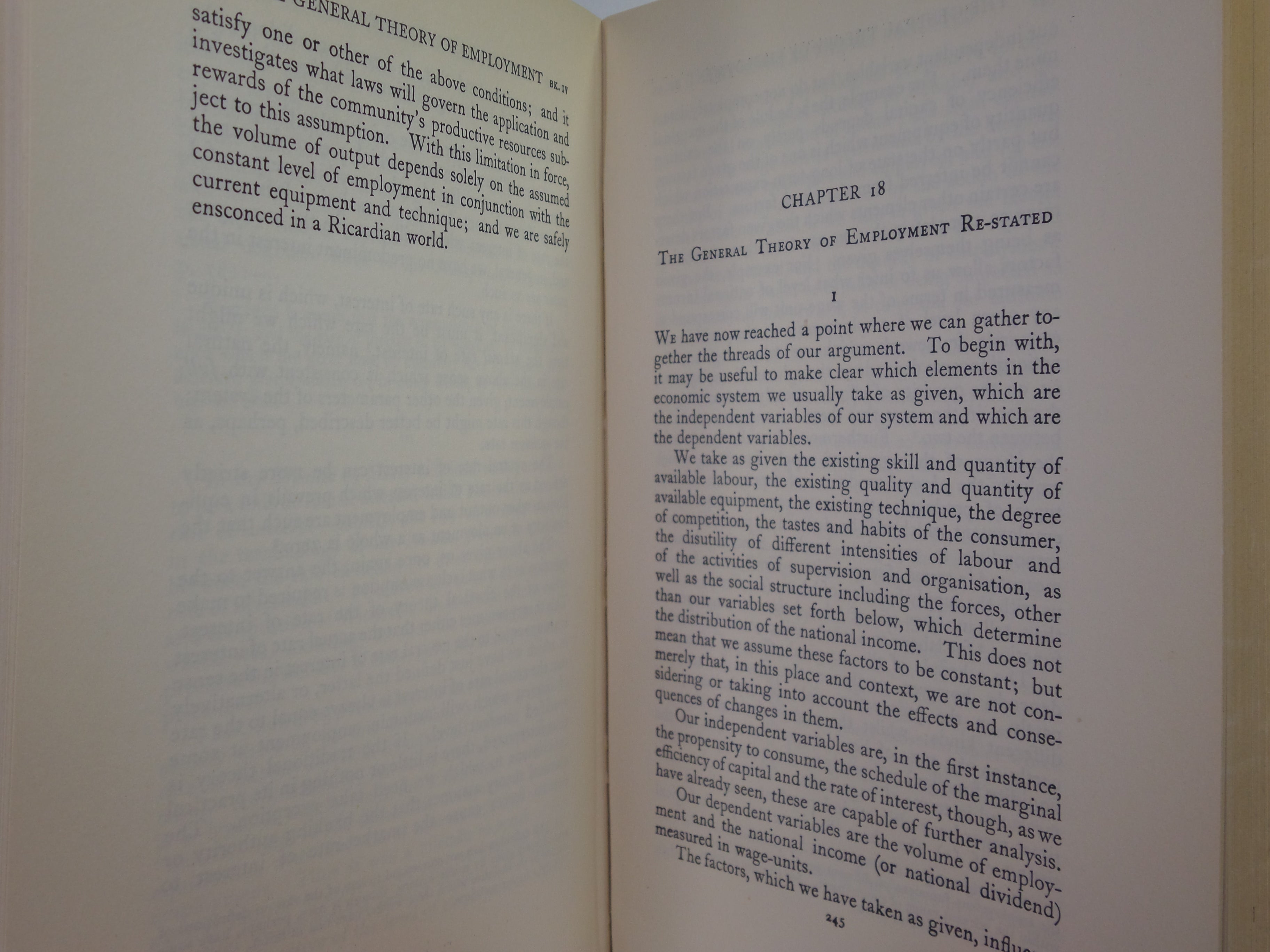 THE GENERAL THEORY OF EMPLOYMENT INTEREST AND MONEY BY JOHN MAYNARD KEYNES 1949