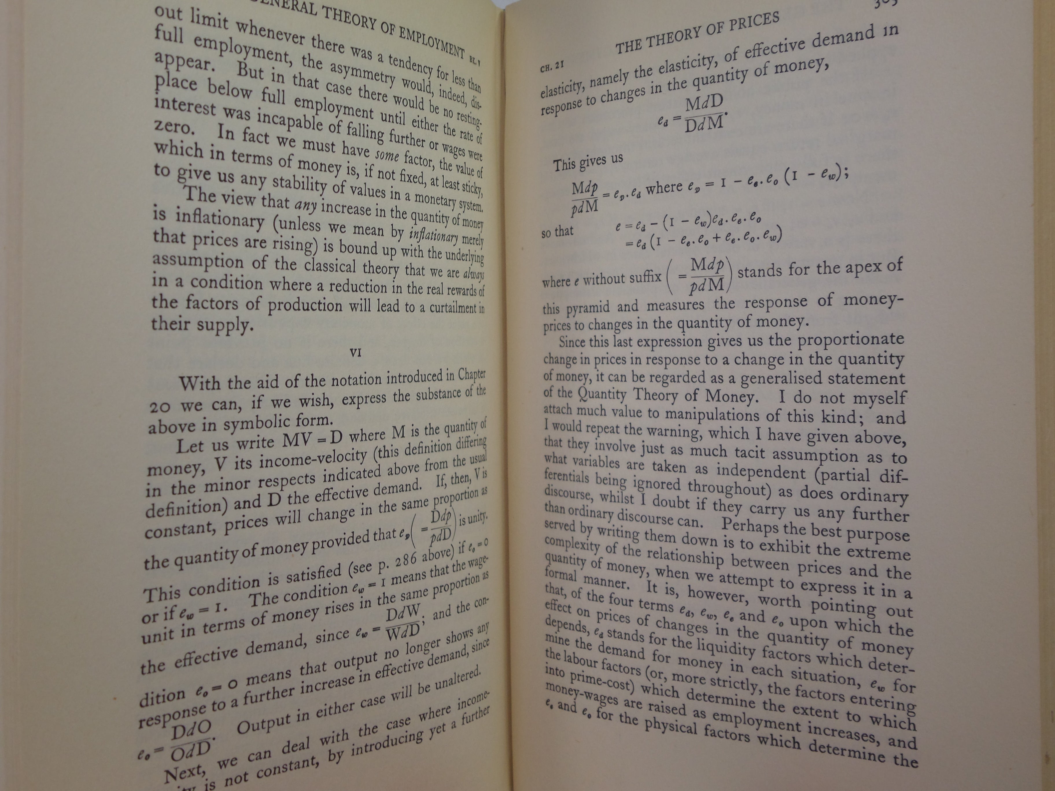 THE GENERAL THEORY OF EMPLOYMENT INTEREST AND MONEY BY JOHN MAYNARD KEYNES 1949