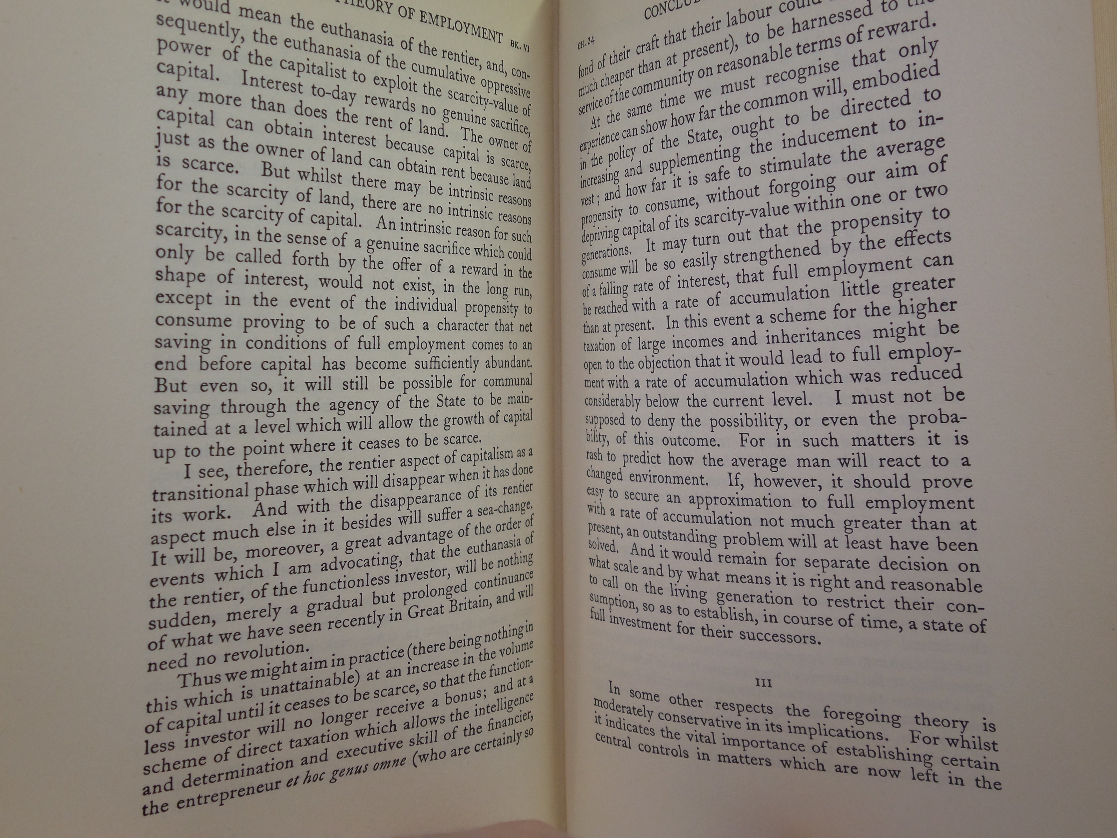 THE GENERAL THEORY OF EMPLOYMENT INTEREST AND MONEY BY JOHN MAYNARD KEYNES 1949