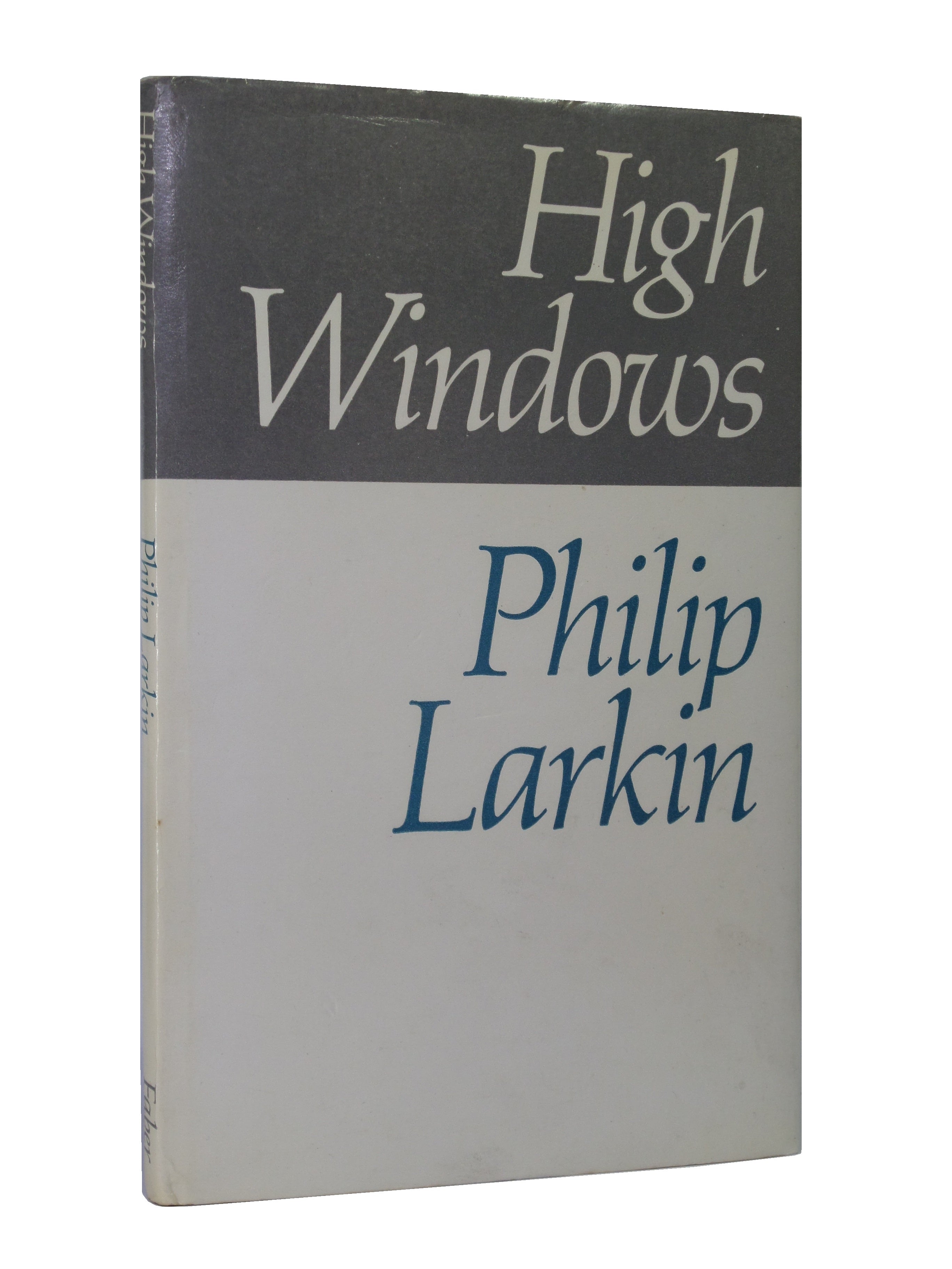 HIGH WINDOWS BY PHILIP LARKIN 1974 FIRST EDITION