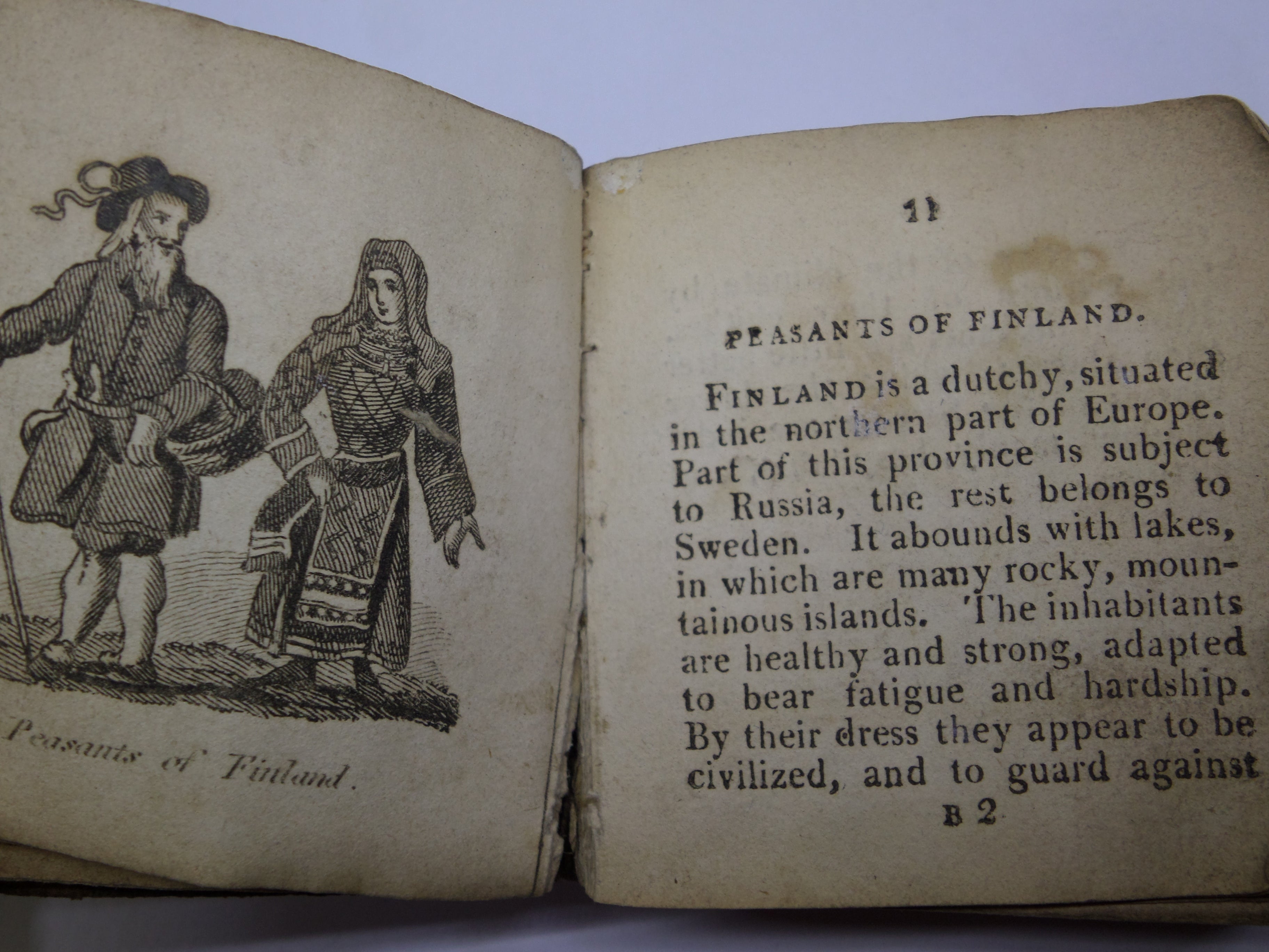 COSTUMES OF DIFFERENT NATIONS IN MINIATURE FROM DRAWINGS BY ALFRED MILLS 1814