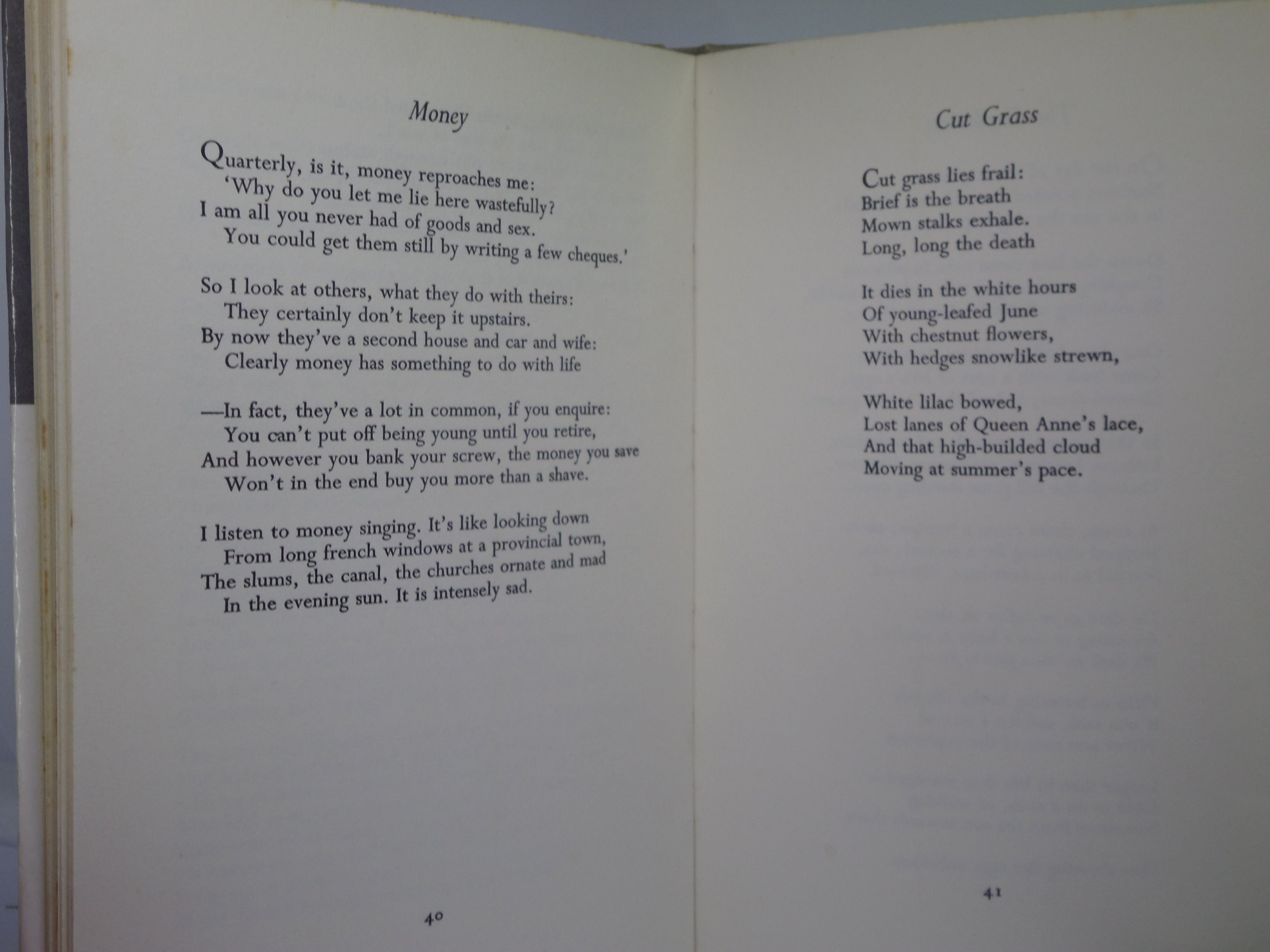 HIGH WINDOWS BY PHILIP LARKIN 1974 FIRST EDITION