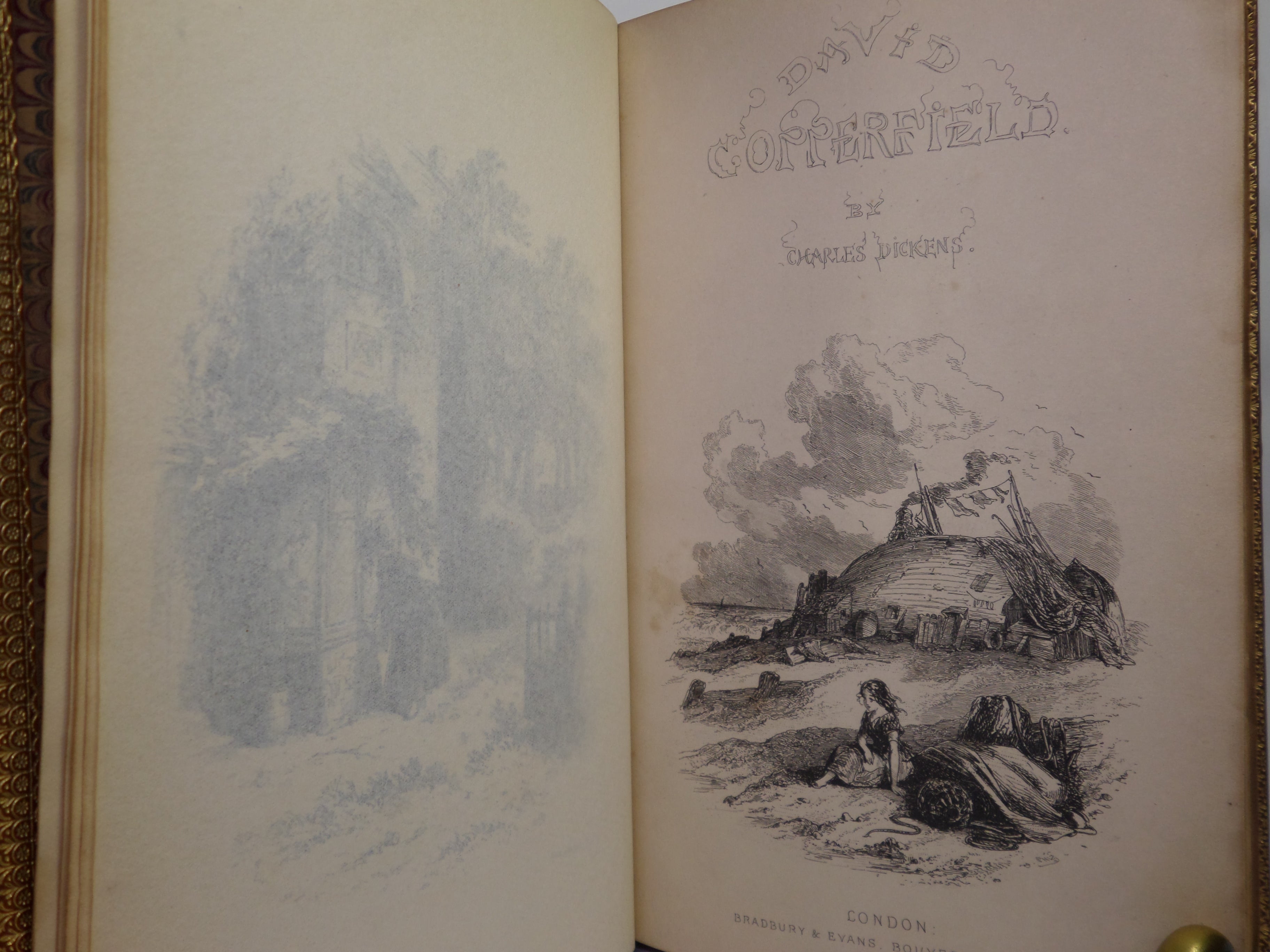 THE PERSONAL HISTORY OF DAVID COPPERFIELD BY CHARLES DICKENS 1850 FIRST EDITION