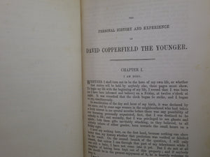 THE PERSONAL HISTORY OF DAVID COPPERFIELD BY CHARLES DICKENS 1850 FIRST EDITION